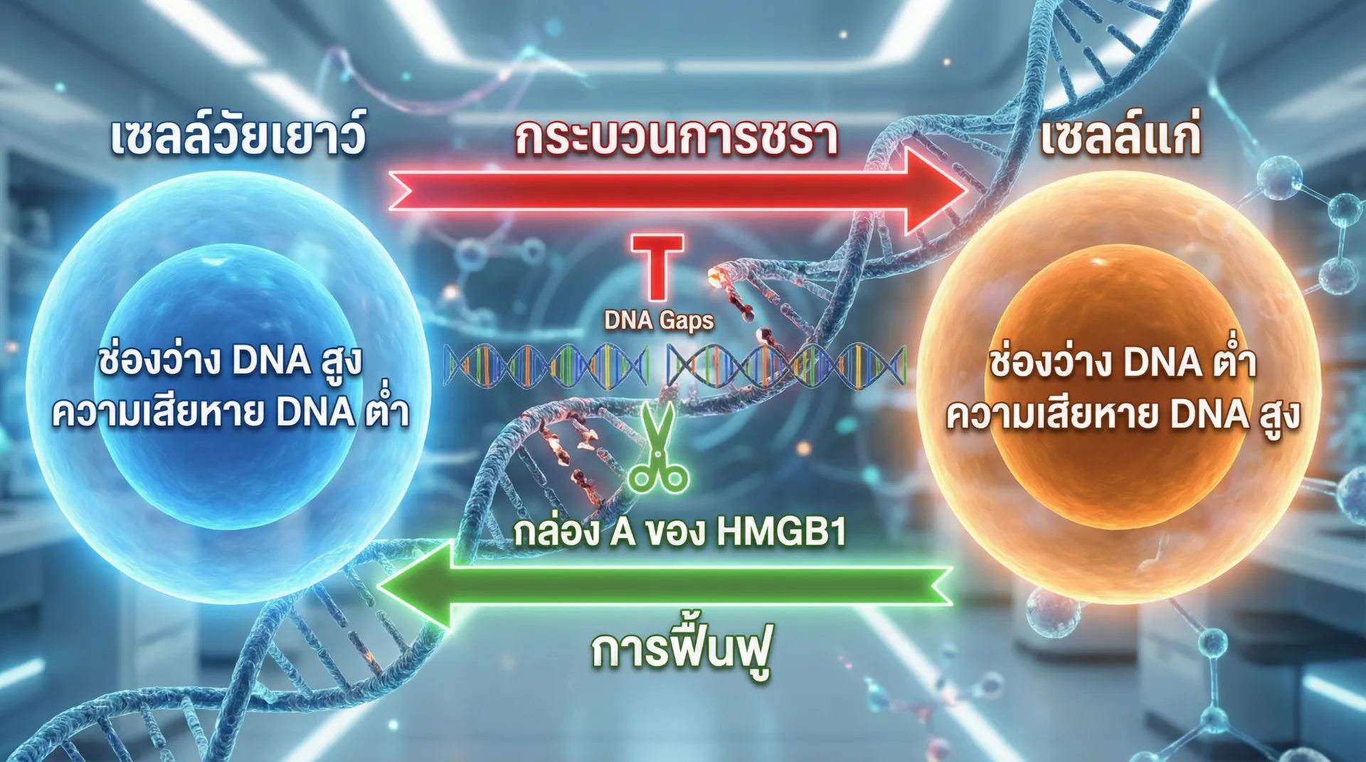 เจาะลึก มณีแดง (RED-GEMs): นวัตกรรมย้อนวัยระดับดีเอ็นเอ